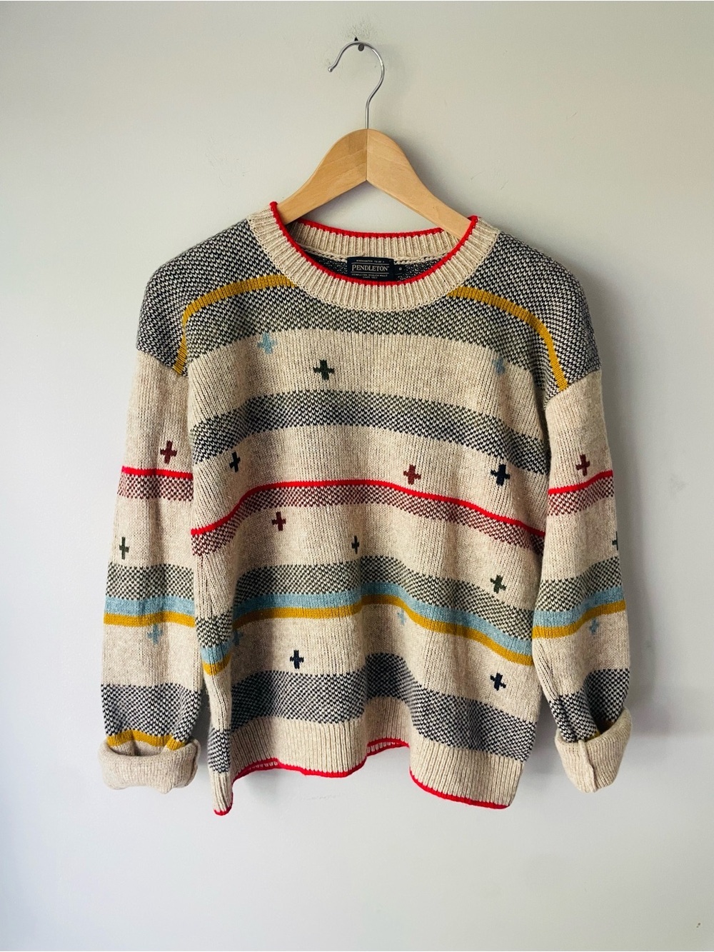 Pendleton Bridger Wool Crewneck Sweater - Picture 3 of 9